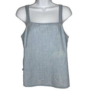 Madewell Camisole Cami Shirt Top Size S Light Blue Chambray